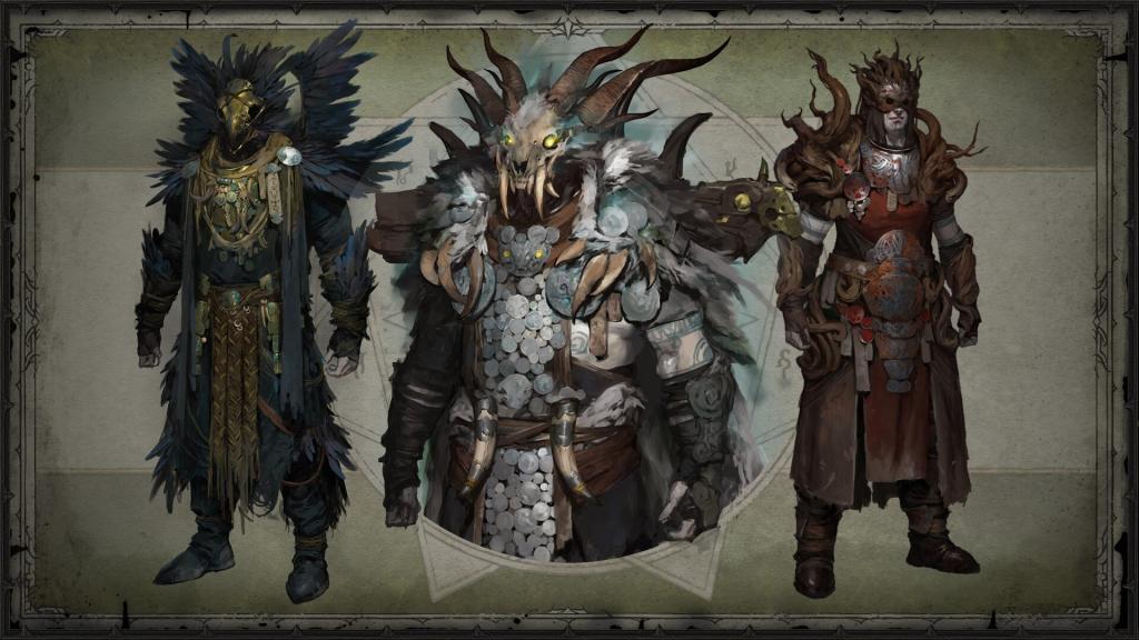 Diablo 4: Concept armature leggendarie druido