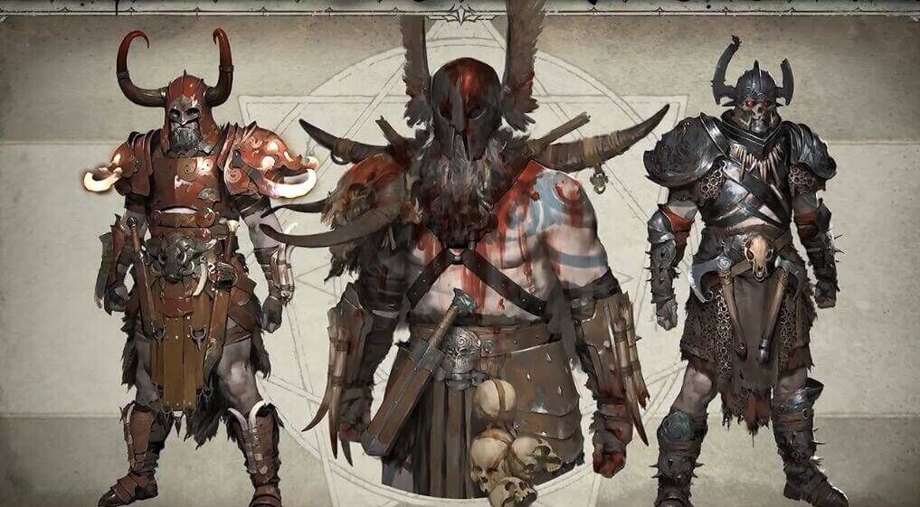 Art style dell'armatura del Barbaro