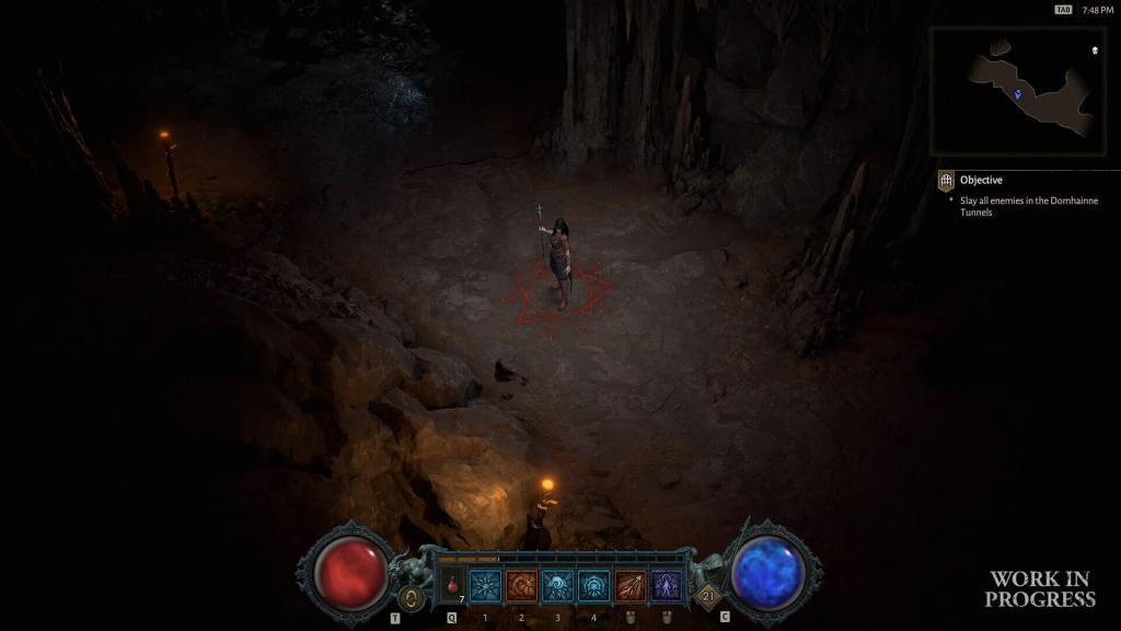 Diablo 4 anteprima barra azioni