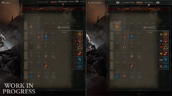 Diablo4 comparativa inventario pc console