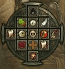 dettaglio del Talismano di Diablo 3