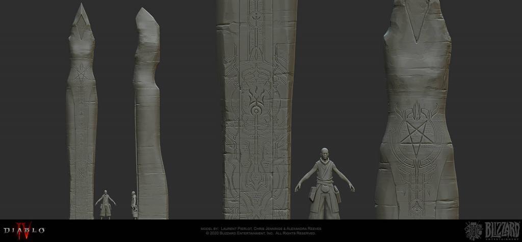 Modellazione di Laurent Pierlot Chris Jennings e Alexandra Reeves Diablo 4