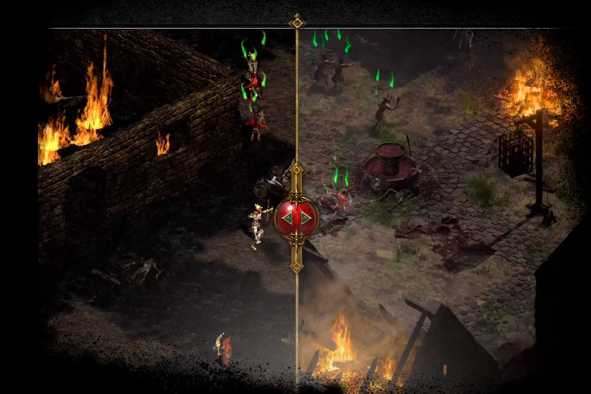 Diablo 2: Resurrected, video di gameplay