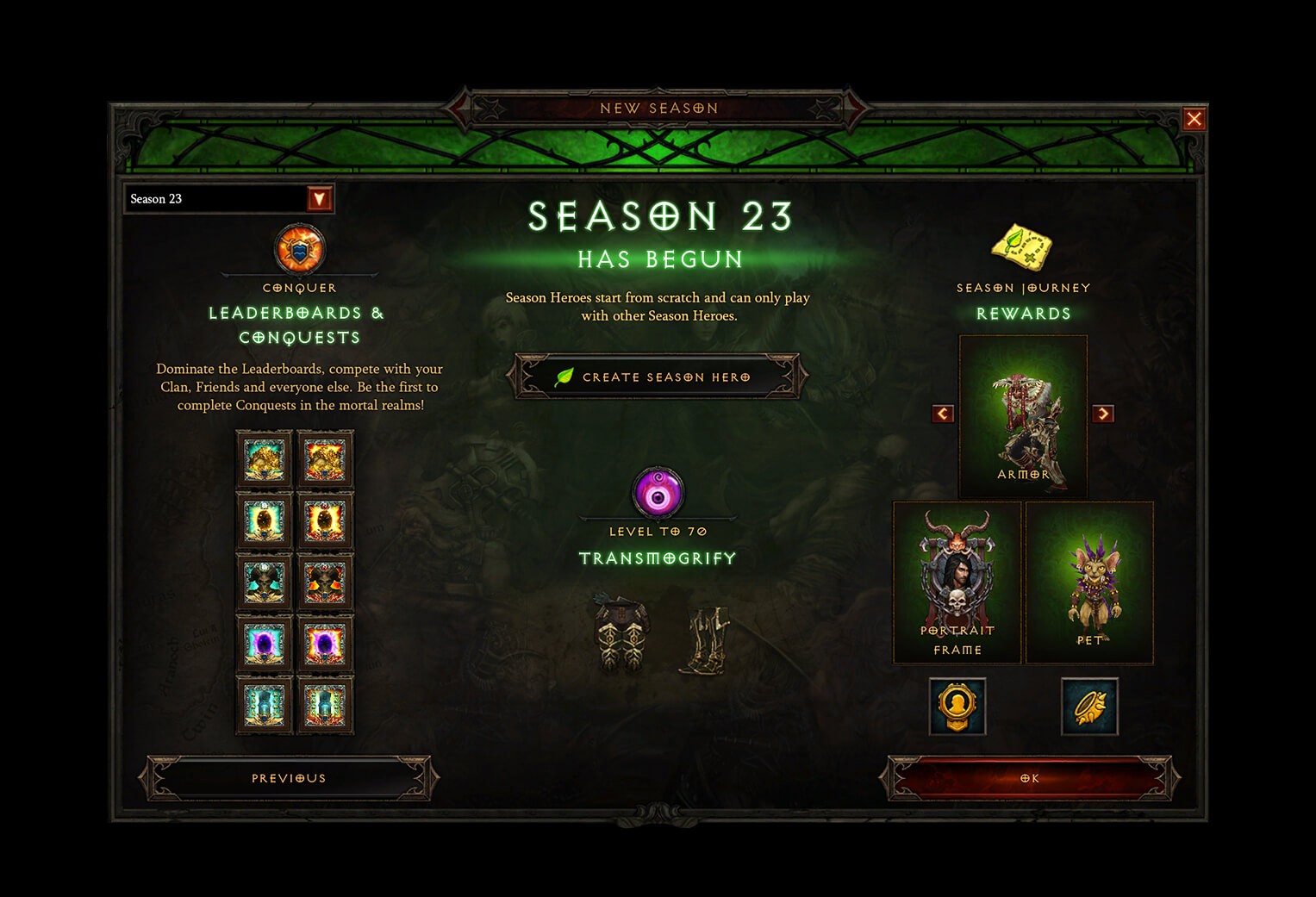 diablo3 stagione 23 riassunto